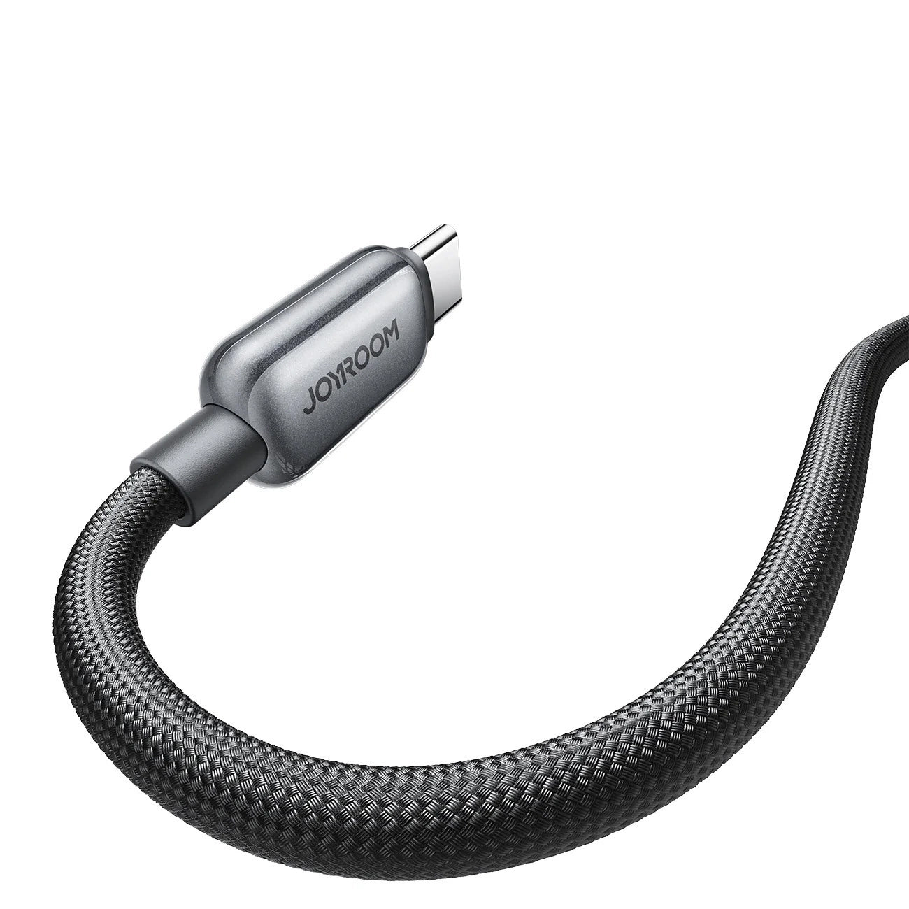 Καλώδιο Δεδομένων και Φόρτισης USB-C - USB-C Joyroom S-A55 StarFlight Display, 100W, 1.2m, Μαύρο