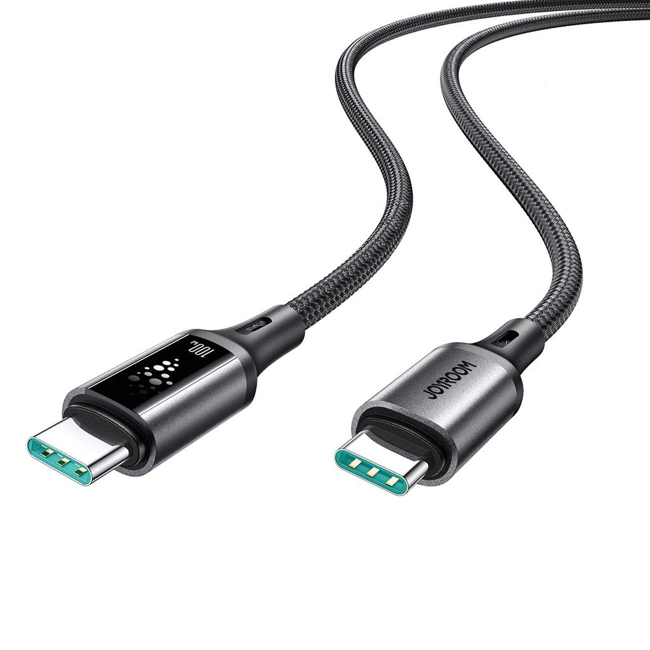 Καλώδιο Δεδομένων και Φόρτισης USB-C - USB-C Joyroom S-A60 StarTalk, 100W, 1.2m, Μαύρο