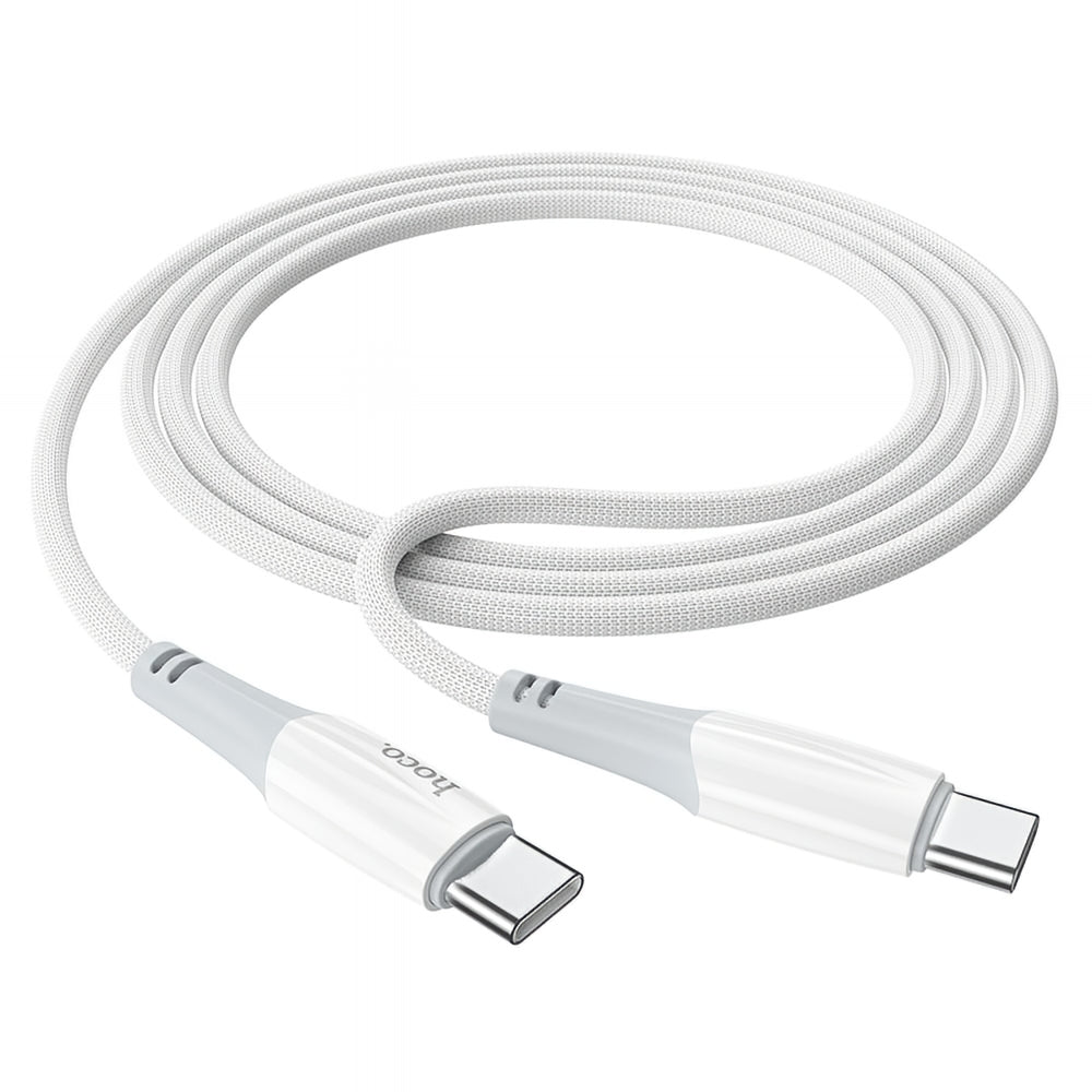 Καλώδιο Δεδομένων και Φόρτισης USB-C - USB-C HOCO X70, 60W, 1m, Λευκό