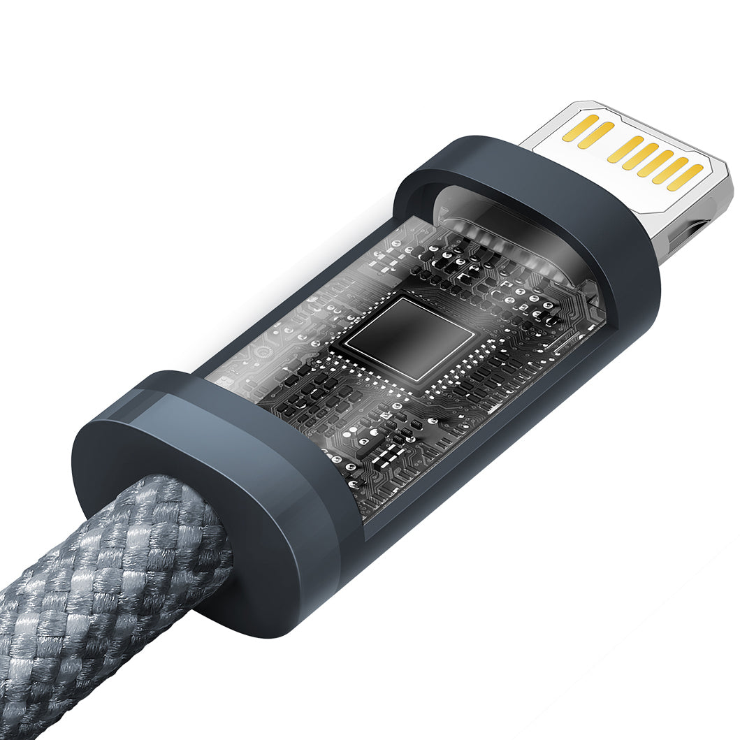 Καλώδιο Δεδομένων και Φόρτισης USB-C - Lightning Baseus Dynamic Series, 20W, 1m, Γκρι CALD000016
