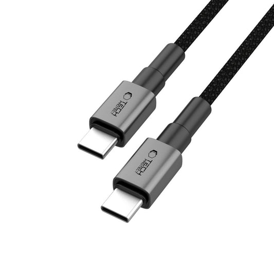 Καλώδιο Δεδομένων και Φόρτισης USB-C - USB-C Tech-Protect Ultraboost DNA, 60W, 0.5m, Γκρι