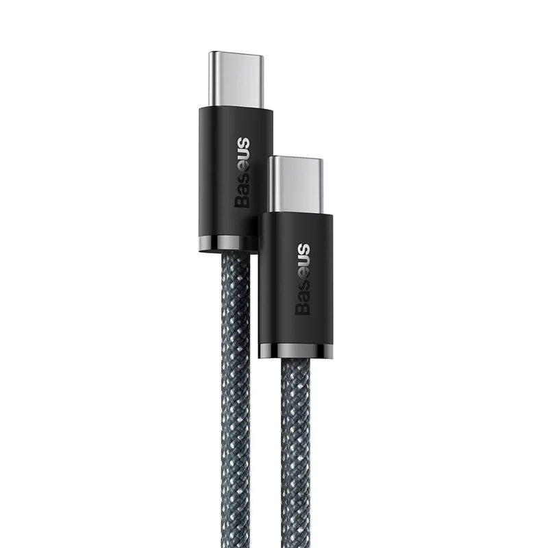 Καλώδιο Δεδομένων και Φόρτισης USB-C - USB-C Baseus Dynamic Series, 100W, 1m, Γκρι CALD000216