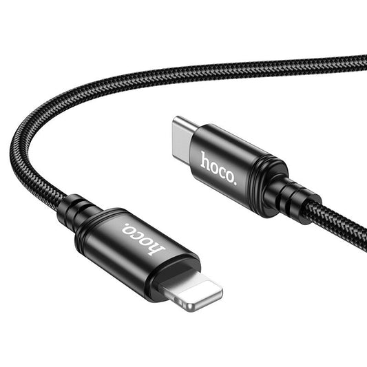 Καλώδιο Δεδομένων και Φόρτισης USB-C - Lightning HOCO X89, 20W, 1m, Μαύρο
