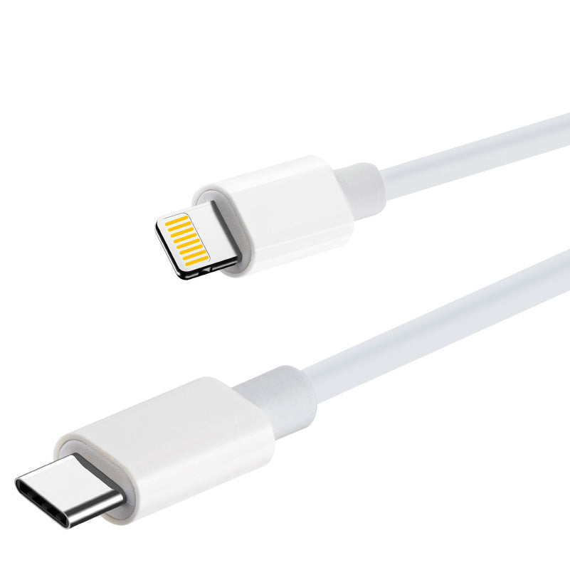 Καλώδιο Δεδομένων και Φόρτισης USB-C - Lightning MaXlife MXUC-05, 20W, 1m, Λευκό