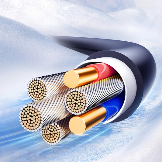 Καλώδιο Δεδομένων και Φόρτισης USB-A - Lightning Joyroom S-A43 Crystal, 18W, 1.5m, Μαύρο