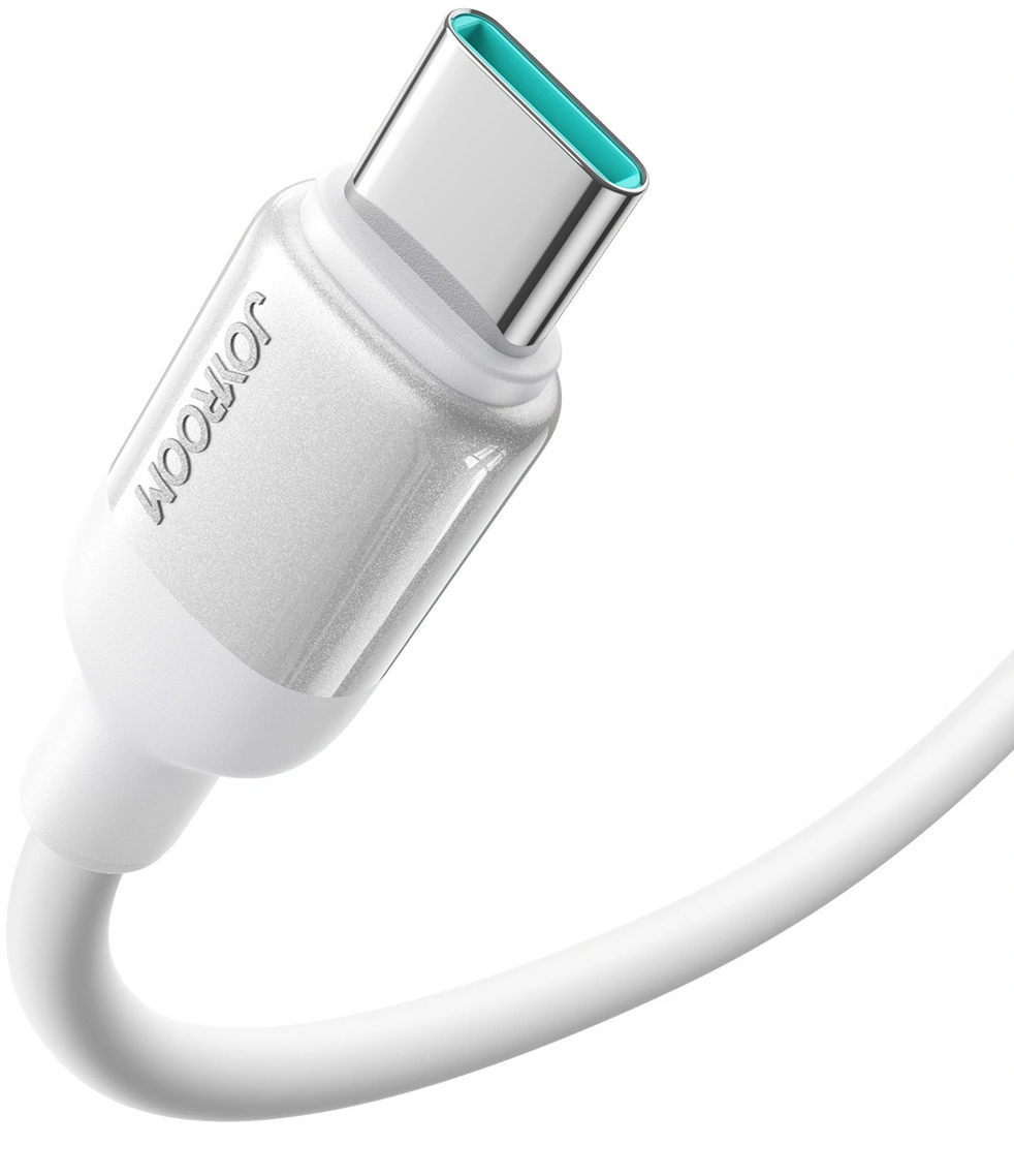 Καλώδιο Δεδομένων και Φόρτισης USB-A - USB-C Joyroom S-A62 Lively, 18W, 1.2m, Λευκό