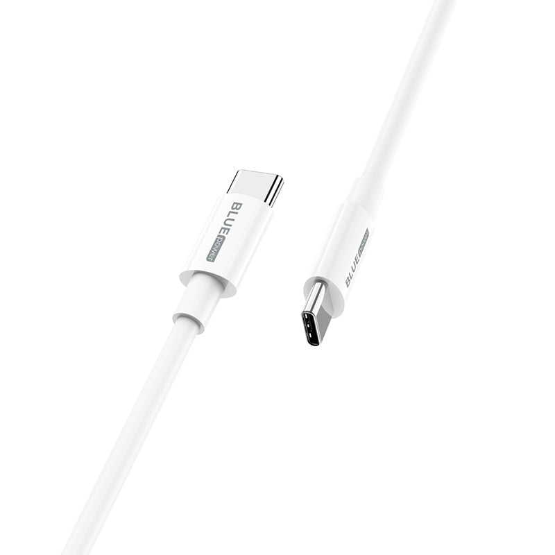 Καλώδιο Δεδομένων και Φόρτισης USB-C - USB-C BLUE Power BBX44, 100W, 1m, Λευκό