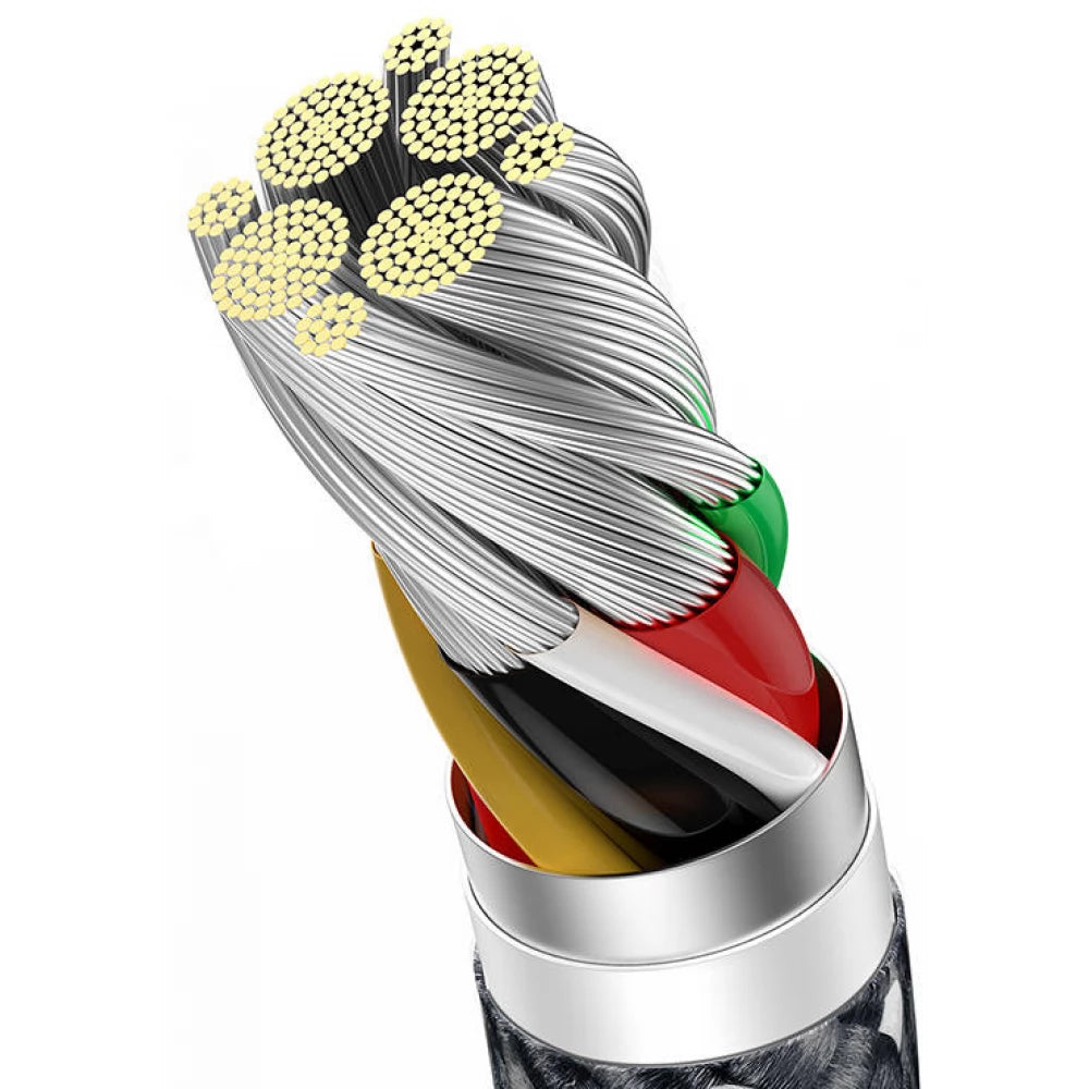 Καλώδιο Δεδομένων και Φόρτισης USB-A - USB-C Baseus Dynamic Series, 100W, 2m, Γκρι CALD000716