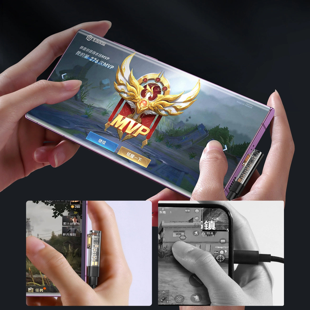 Καλώδιο Δεδομένων και Φόρτισης USB-C - USB-C Joyroom S-CC100A6 Angled, 100W, 1.2m, Μαύρο