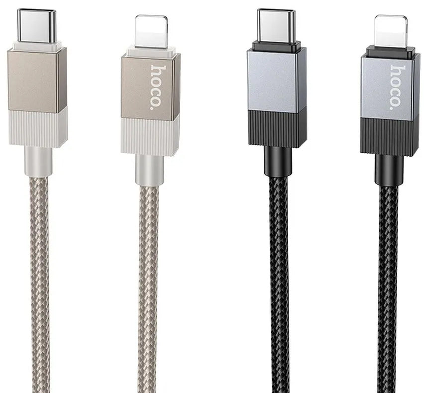 Καλώδιο Δεδομένων και Φόρτισης USB-C - Lightning HOCO X110, 27W, 1m, Μαύρο