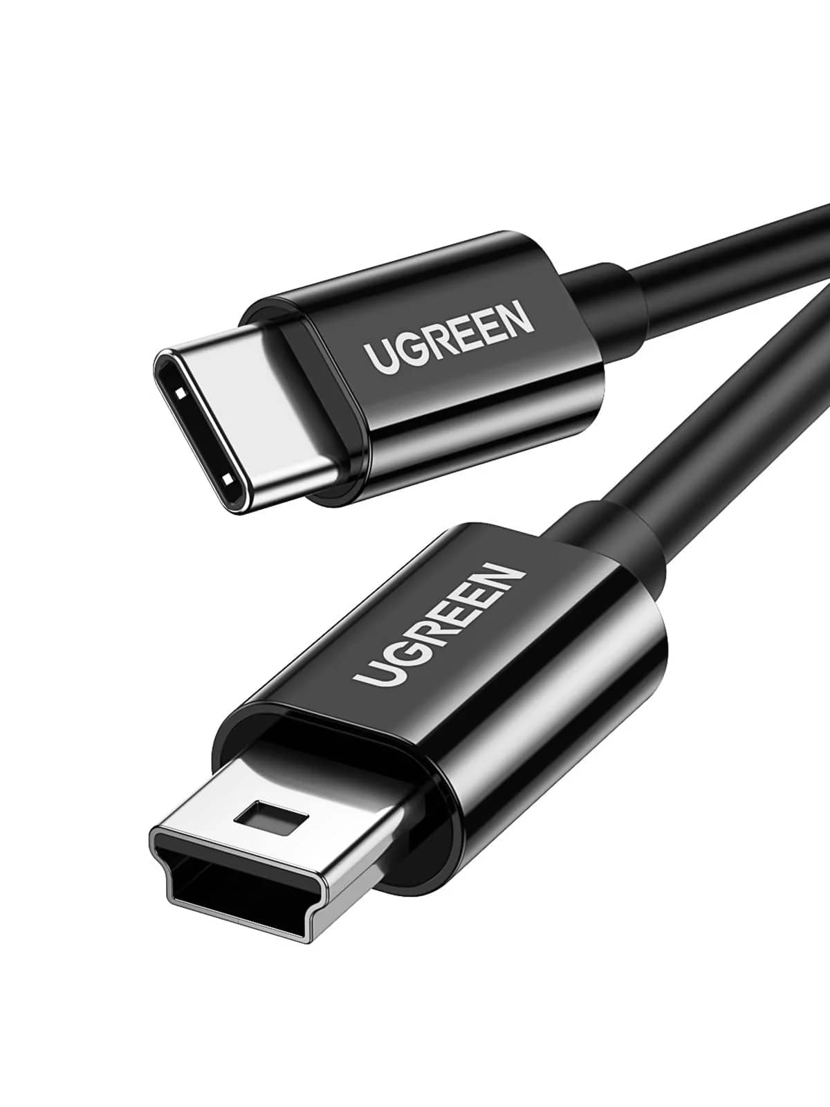 Καλώδιο Δεδομένων και Φόρτισης USB-C - miniUSB UGREEN US242, 18W, 1m, Μαύρο