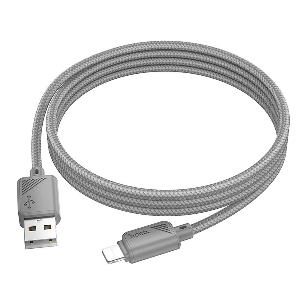 Καλώδιο Δεδομένων και Φόρτισης USB-A - Lightning HOCO X113, 18W, 1μ, Γκρι
