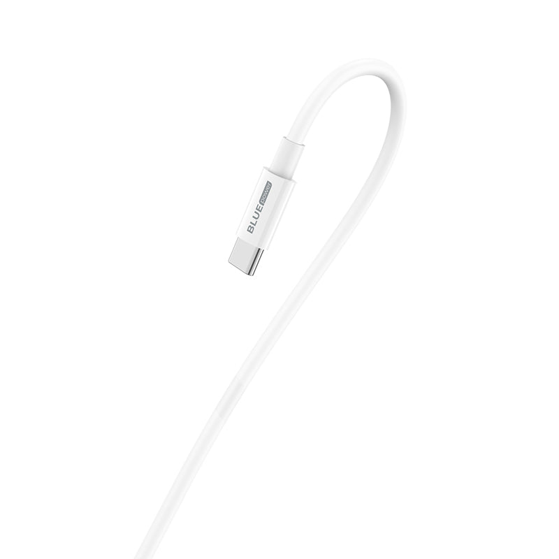 Καλώδιο Δεδομένων και Φόρτισης USB-C - USB-C BLUE Power BBX44, 100W, 1m, Λευκό