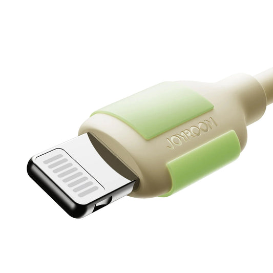Καλώδιο Δεδομένων και Φόρτισης USB-C - Lightning Joyroom S-A53, 30W, 1.2m, Μπεζ