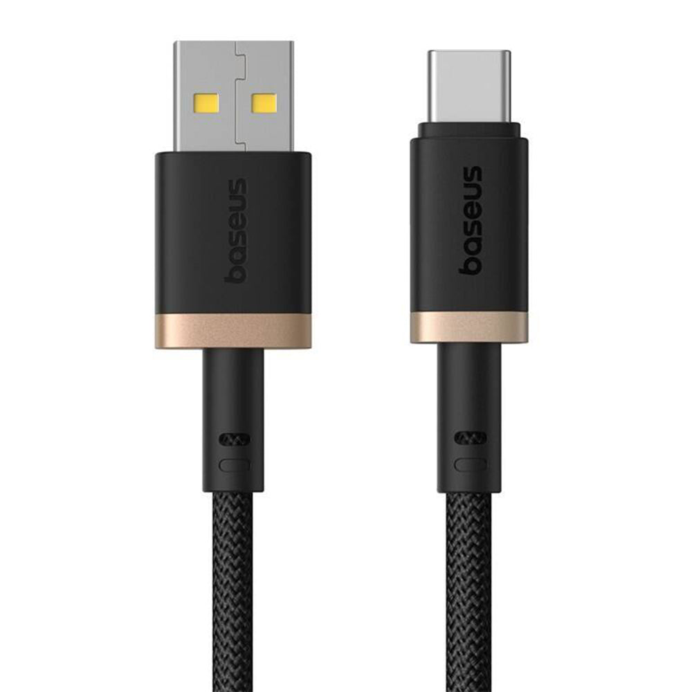 Καλώδιο Δεδομένων και Φόρτισης USB-A - USB-C Baseus Dura Series, 60W, 2m, Χρυσό P10377802U01-02