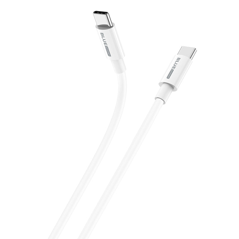 Καλώδιο Δεδομένων και Φόρτισης USB-C - USB-C BLUE Power BBX44, 100W, 1m, Λευκό