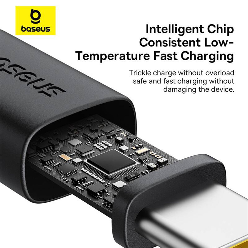 Καλώδιο Δεδομένων και Φόρτισης USB-A - USB-C Baseus Dura Series, 60W, 1m, Κόκκινο P10377802U01-01