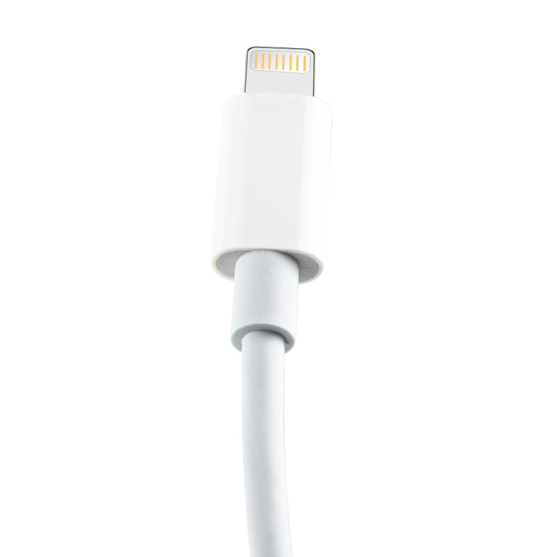 Καλώδιο Δεδομένων και Φόρτισης USB-C - Lightning MaXlife MXUC-05, 20W, 1m, Λευκό
