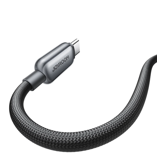Καλώδιο Δεδομένων και Φόρτισης USB-C - Lightning Joyroom S-A55 StarFlight Display, 30W, 1.2m, Μαύρο