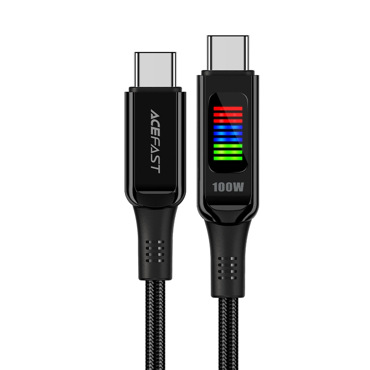 Καλώδιο Δεδομένων και Φόρτισης USB-C - USB-C Acefast C7-03, 100W, 1.2m, Μαύρο
