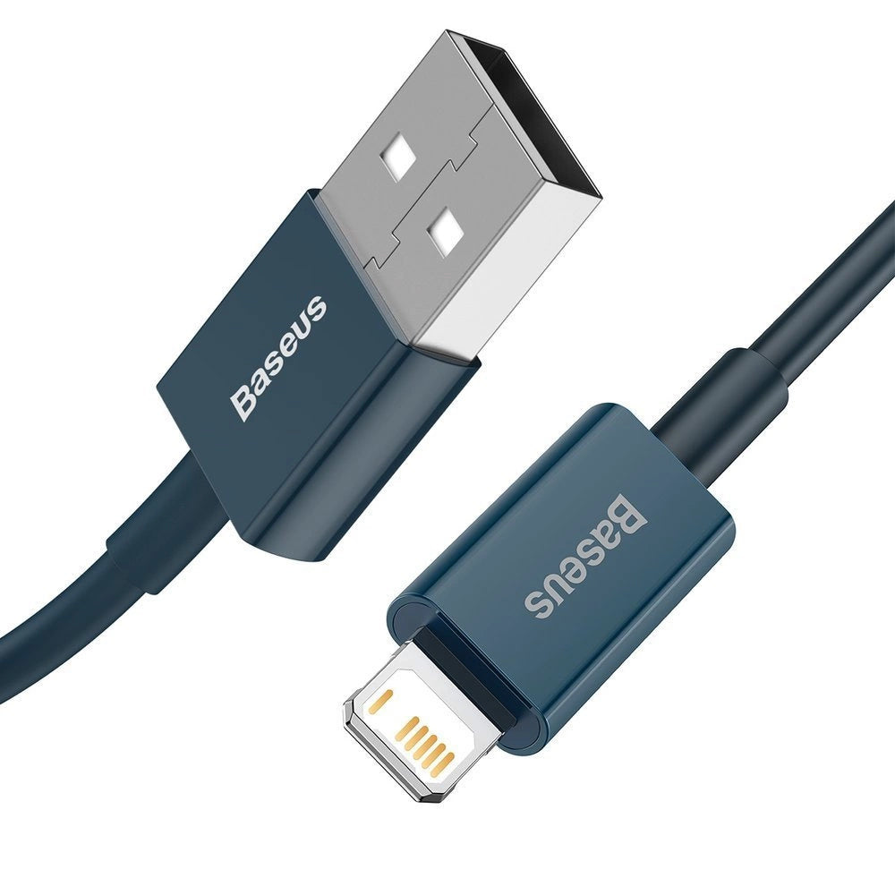 Καλώδιο δεδομένων και φόρτισης USB-A - Lightning Baseus Superior Series, 20W, 1m, μπλε CALYS-A03
