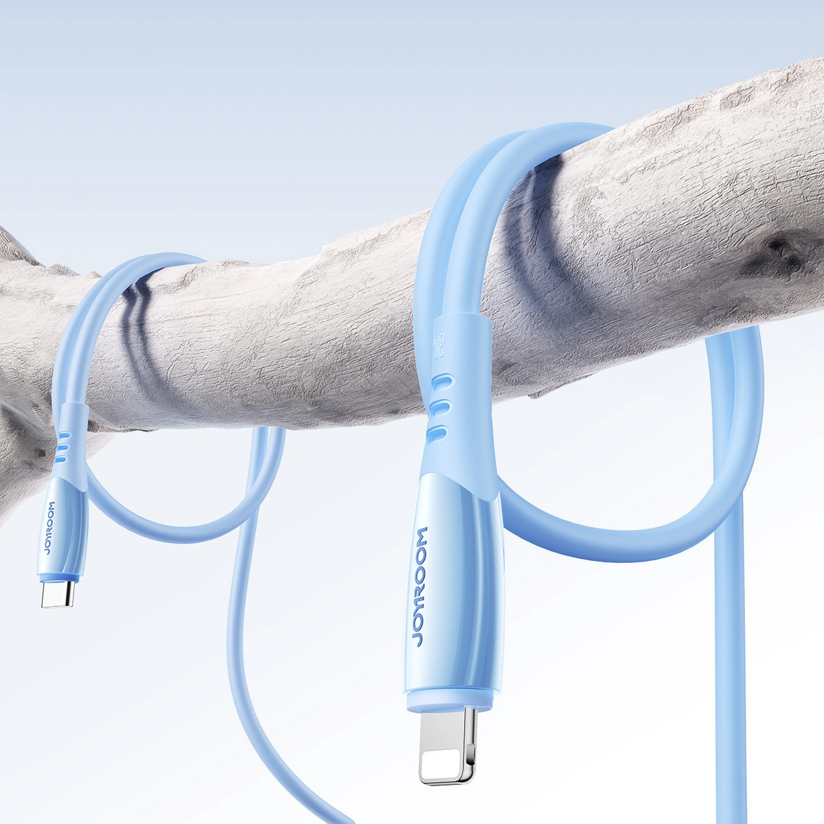Καλώδιο Δεδομένων και Φόρτισης USB-C - Lightning Joyroom S-A59 Vibrant, 30W, 1.2m, Μπλε
