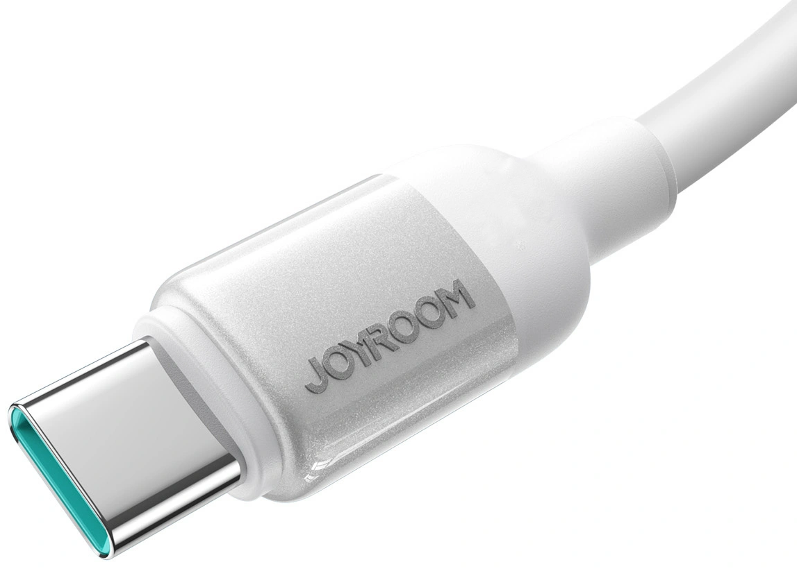 Καλώδιο Δεδομένων και Φόρτισης USB-A - USB-C Joyroom S-A62 Lively, 18W, 1.2m, Λευκό