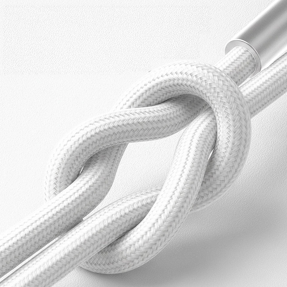 Καλώδιο Δεδομένων και Φόρτισης USB-A - Lightning 3MK Hyper N, 12W, 2m, Λευκό