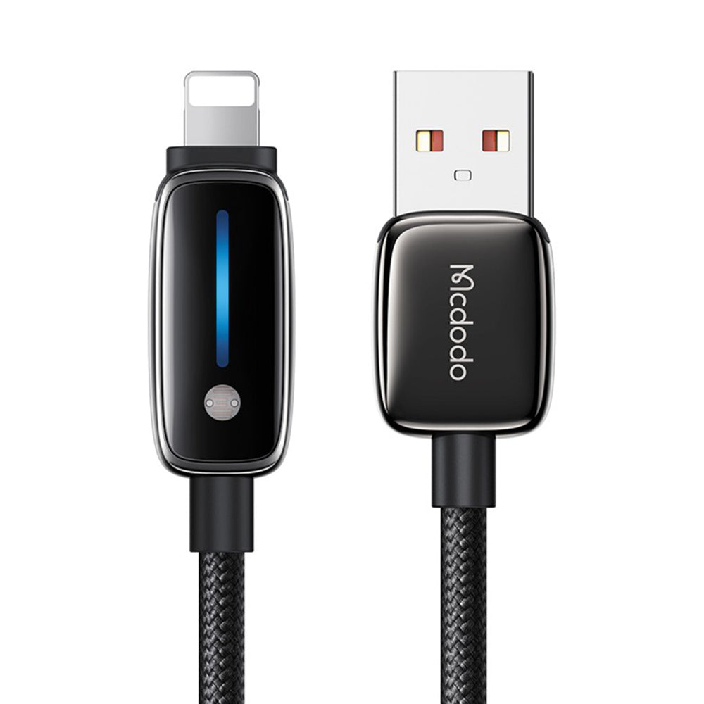 Καλώδιο Δεδομένων και Φόρτισης USB-A - Lightning McDodo CA-0010, 18W, 1.2m, Μαύρο