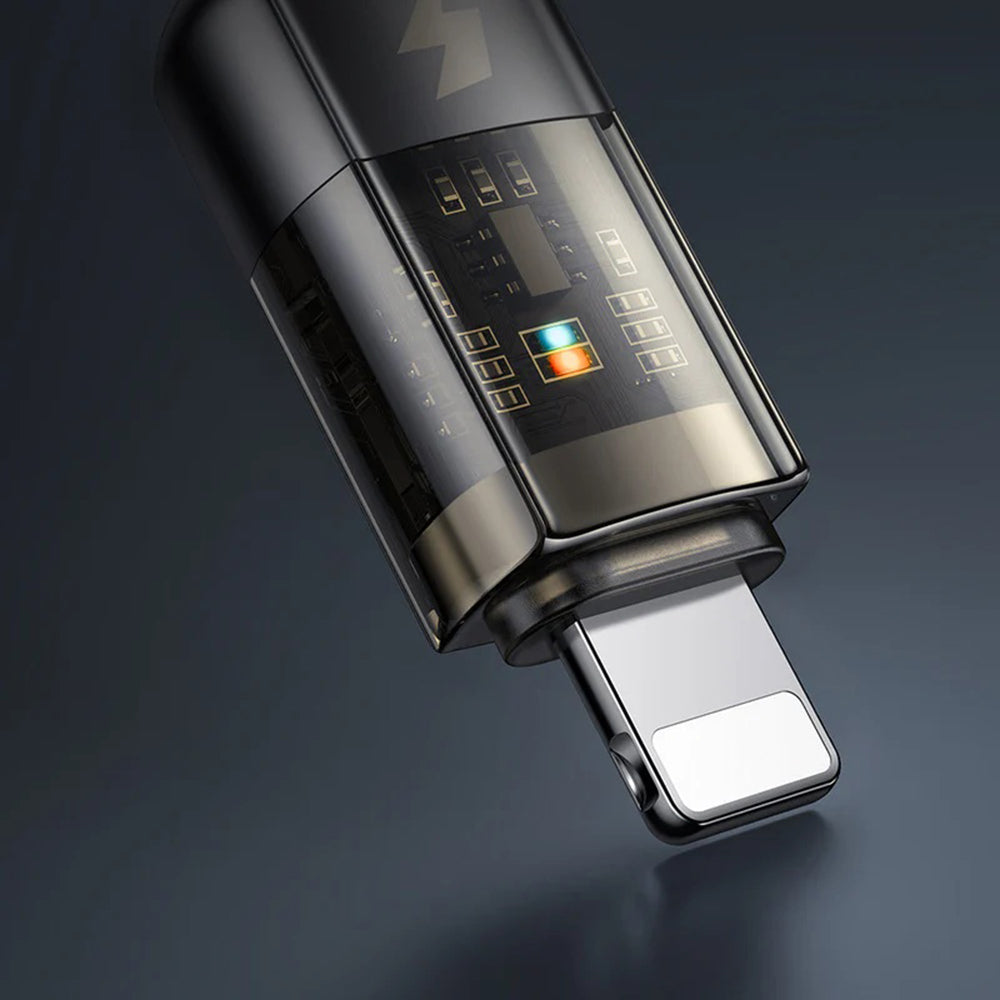 Καλώδιο Δεδομένων και Φόρτισης USB-A - Lightning McDodo CA-3140 Auto Power Off, 18W, 1.2m, Μαύρο