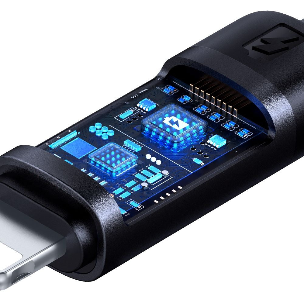 Καλώδιο Δεδομένων και Φόρτισης USB-A - Lightning McDodo CA-5000 Bat Display, 18W, 1.2m, Μαύρο