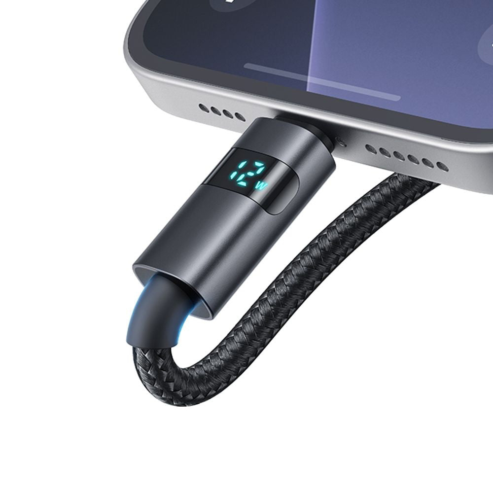 Καλώδιο Δεδομένων και Φόρτισης USB-A - Lightning McDodo CA-6490 Display, 18W, 1.2m, Μαύρο