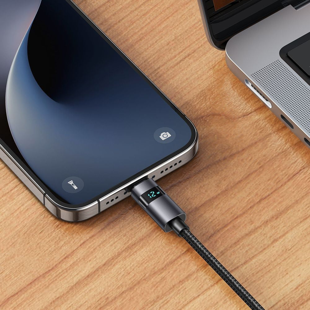 Καλώδιο Δεδομένων και Φόρτισης USB-A - Lightning McDodo CA-6490 Display, 18W, 1.2m, Μαύρο
