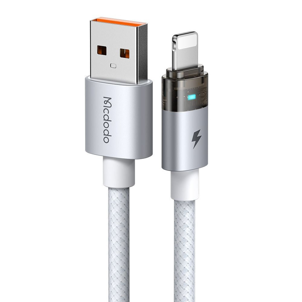 Καλώδιο Δεδομένων και Φόρτισης USB-A - Lightning McDodo CA-6912, 18W, 1.2m, Λευκό