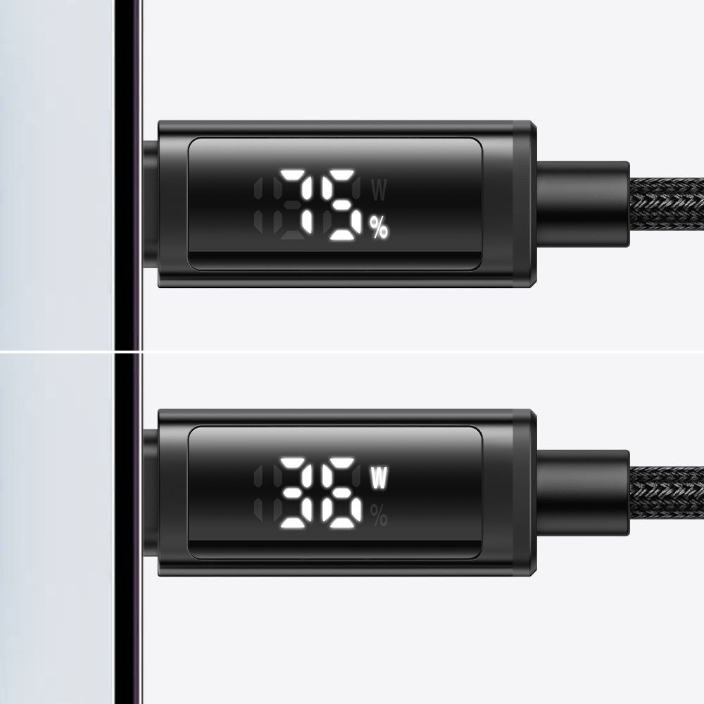 Καλώδιο Δεδομένων και Φόρτισης USB-A - Lightning McDodo CA-7970 Display, 18W, 1.2m, Μαύρο