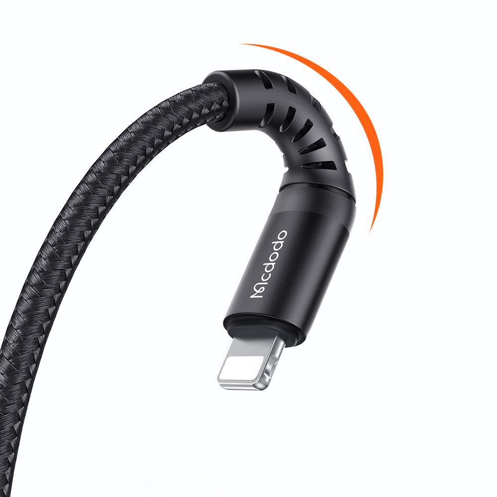 USB-A to microUSB Data and Charging Cable McDodo CA-2281, 18W, 1m, Black