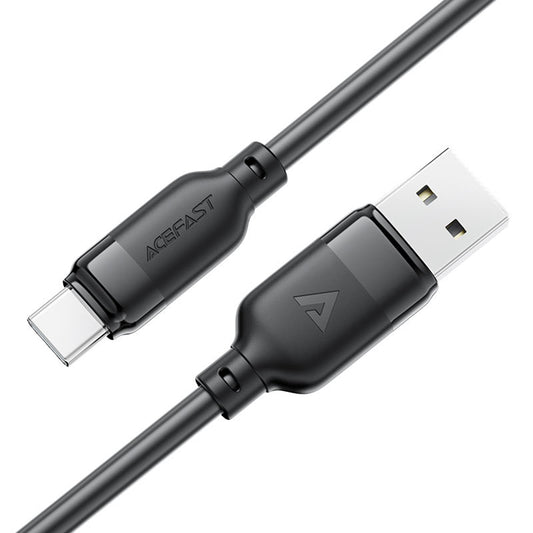 Καλώδιο Δεδομένων και Φόρτισης USB-A - USB-C Acefast C16-04, 18W, 1.2m, Μαύρο