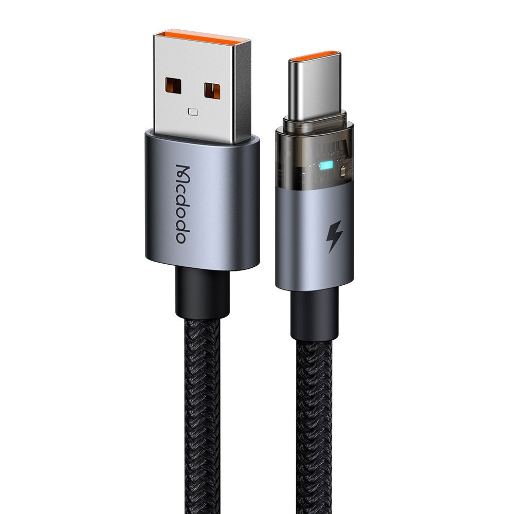Καλώδιο Δεδομένων και Φόρτισης USB-A - USB-C McDodo CA-6890, 66W, 1.2m, Μαύρο