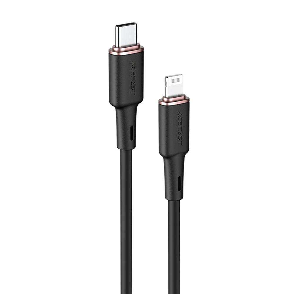 Καλώδιο Δεδομένων και Φόρτισης USB-C - Lightning Acefast C2-01, 30W, 1.2m, Μαύρο
