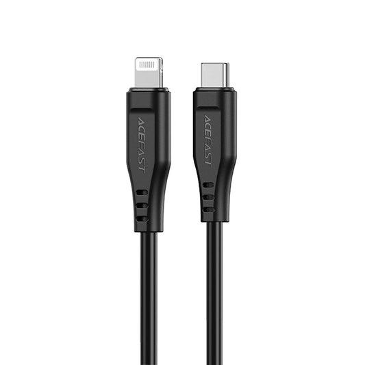 USB-C to Lightning Data and Charging Cable Acefast C3-01, 30W, 1.2m, Black