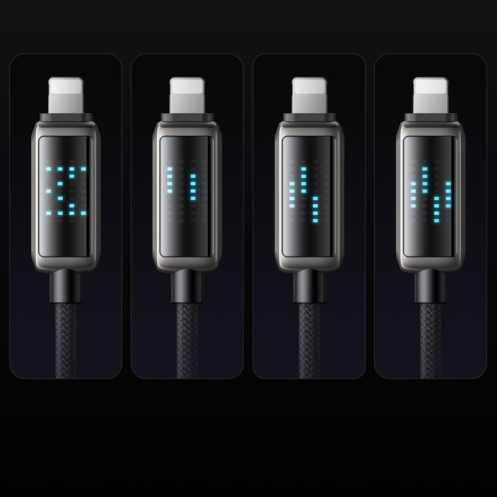 USB-C to Lightning McDodo CA-2630 Display Data and Charging Cable, 36W, 1.2m, Black