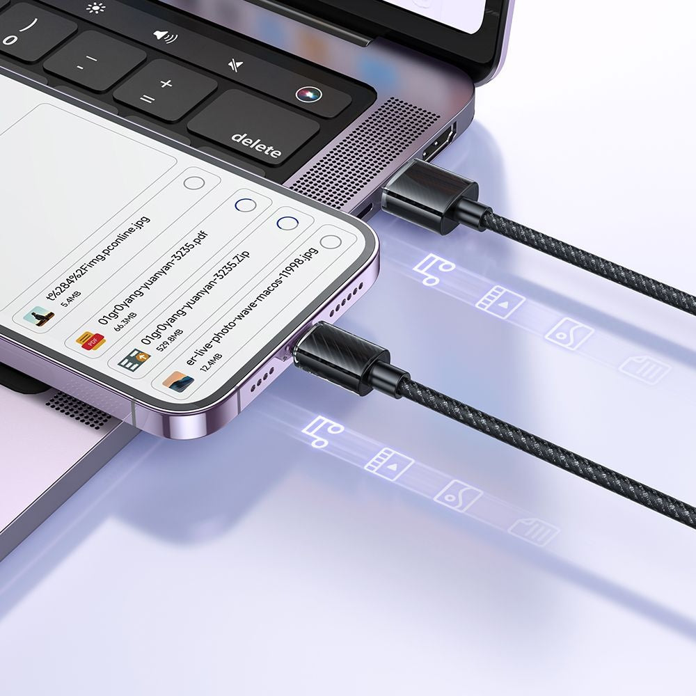 Καλώδιο Δεδομένων και Φόρτισης USB-A - Lightning McDodo CA-3640, 18W, 1.2m, Μαύρο