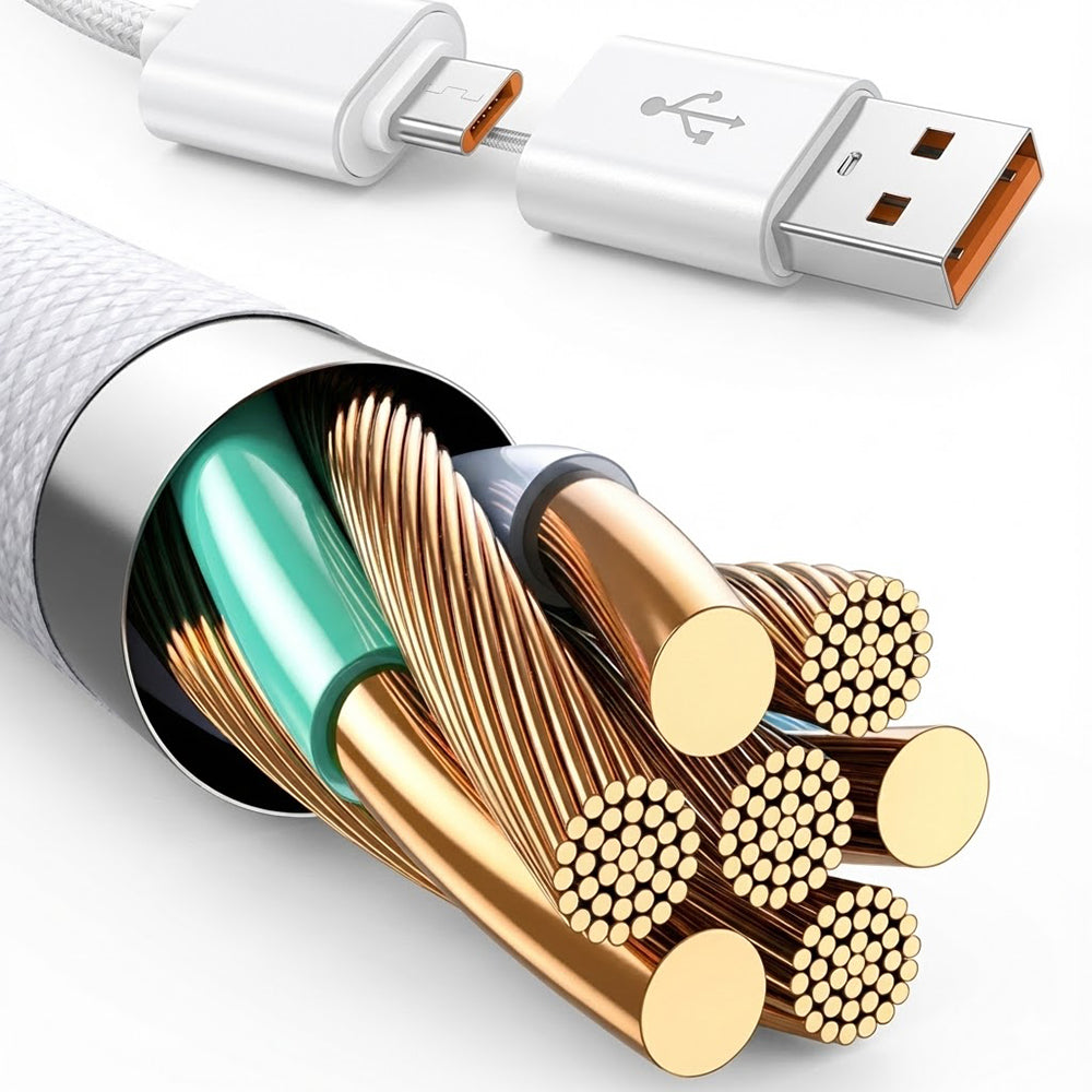 Καλώδιο Δεδομένων και Φόρτισης USB-C / USB-A - USB-C / Lightning Lito LD21, 100W, 1m, Λευκό