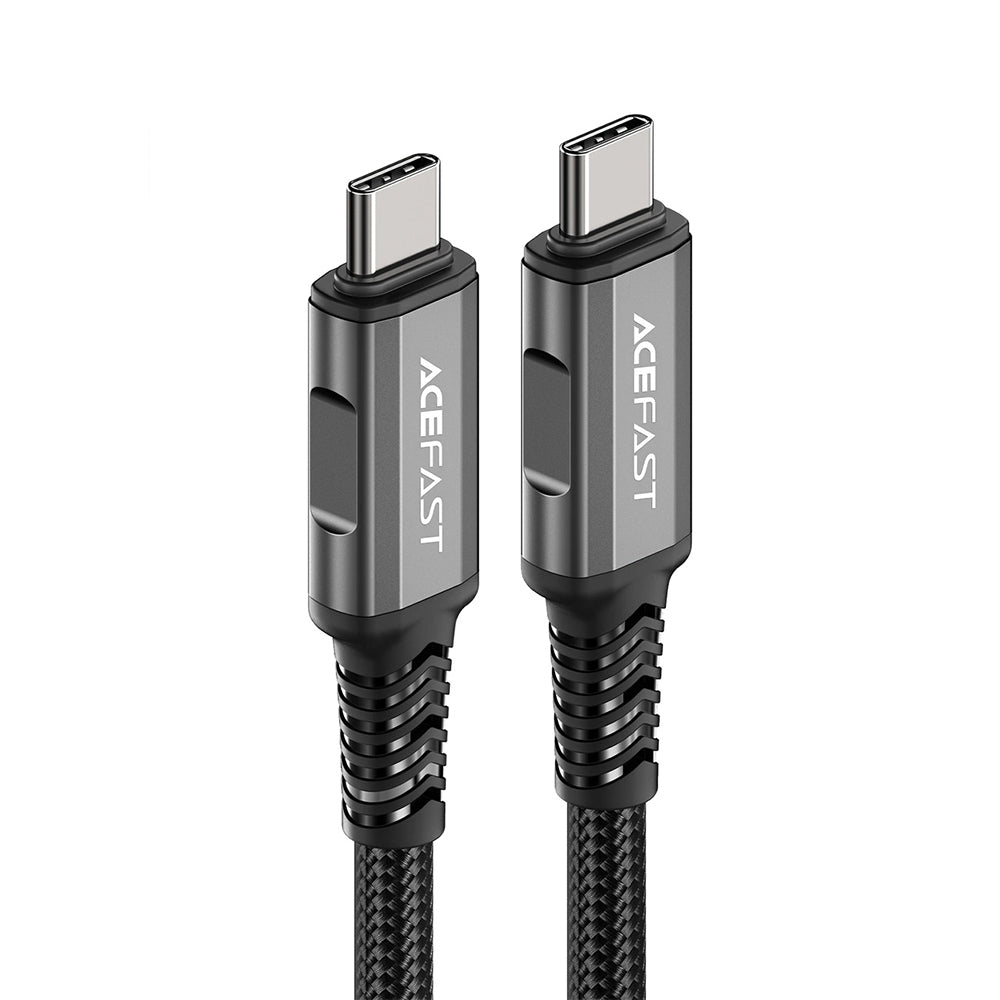 Καλώδιο Δεδομένων και Φόρτισης USB-C - USB-C Acefast C1-09, 240W, 1m, Γκρι