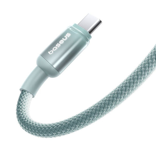 Καλώδιο Δεδομένων και Φόρτισης USB-C - USB-C Baseus Discolor, 100W, 1m, Μπλε Πράσινο E0420702