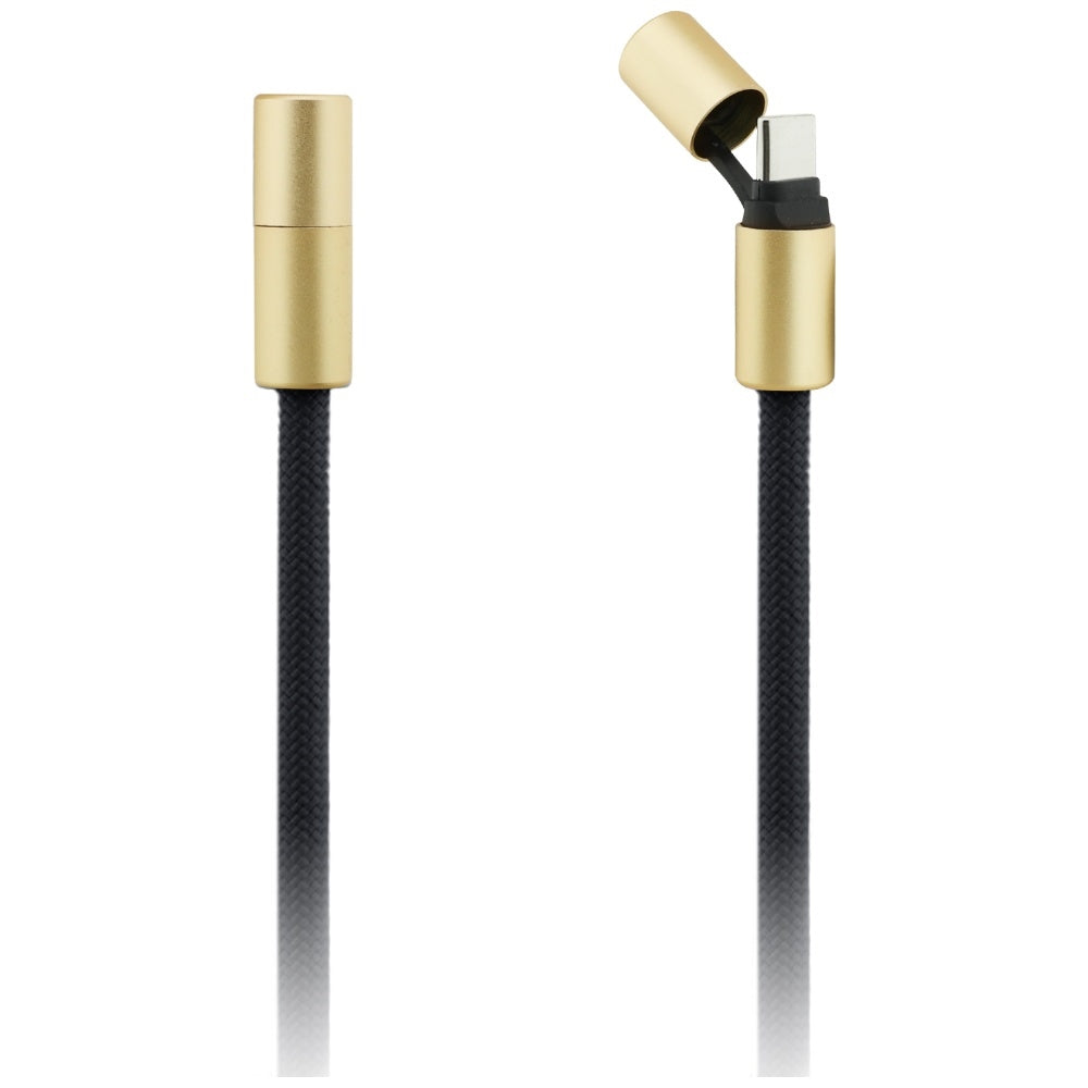 Καλώδιο Δεδομένων και Φόρτισης USB-C - USB-C Guess CBDY 4G Charm, 100W, 1.5m, Μαύρο