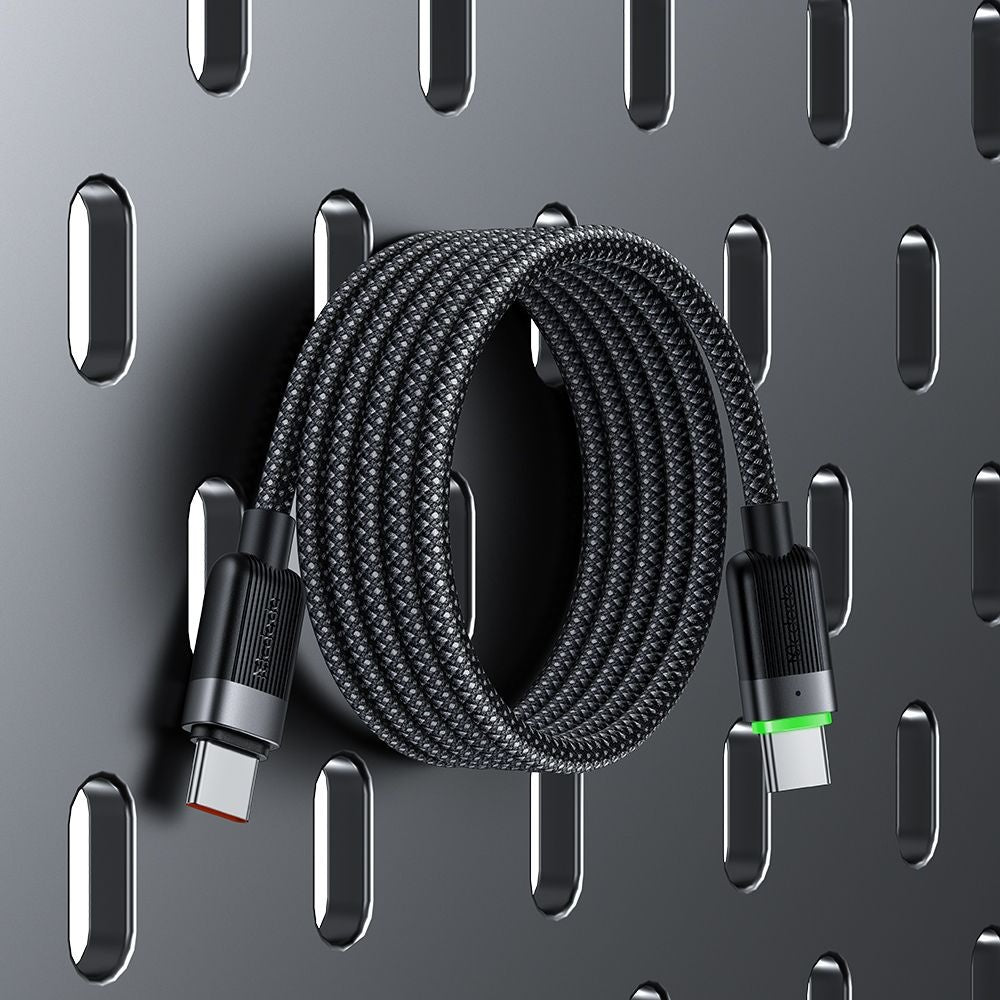Καλώδιο Δεδομένων και Φόρτισης USB-C - USB-C McDodo CA-2000 Self Winding, 60W, 1.2m, Μαύρο