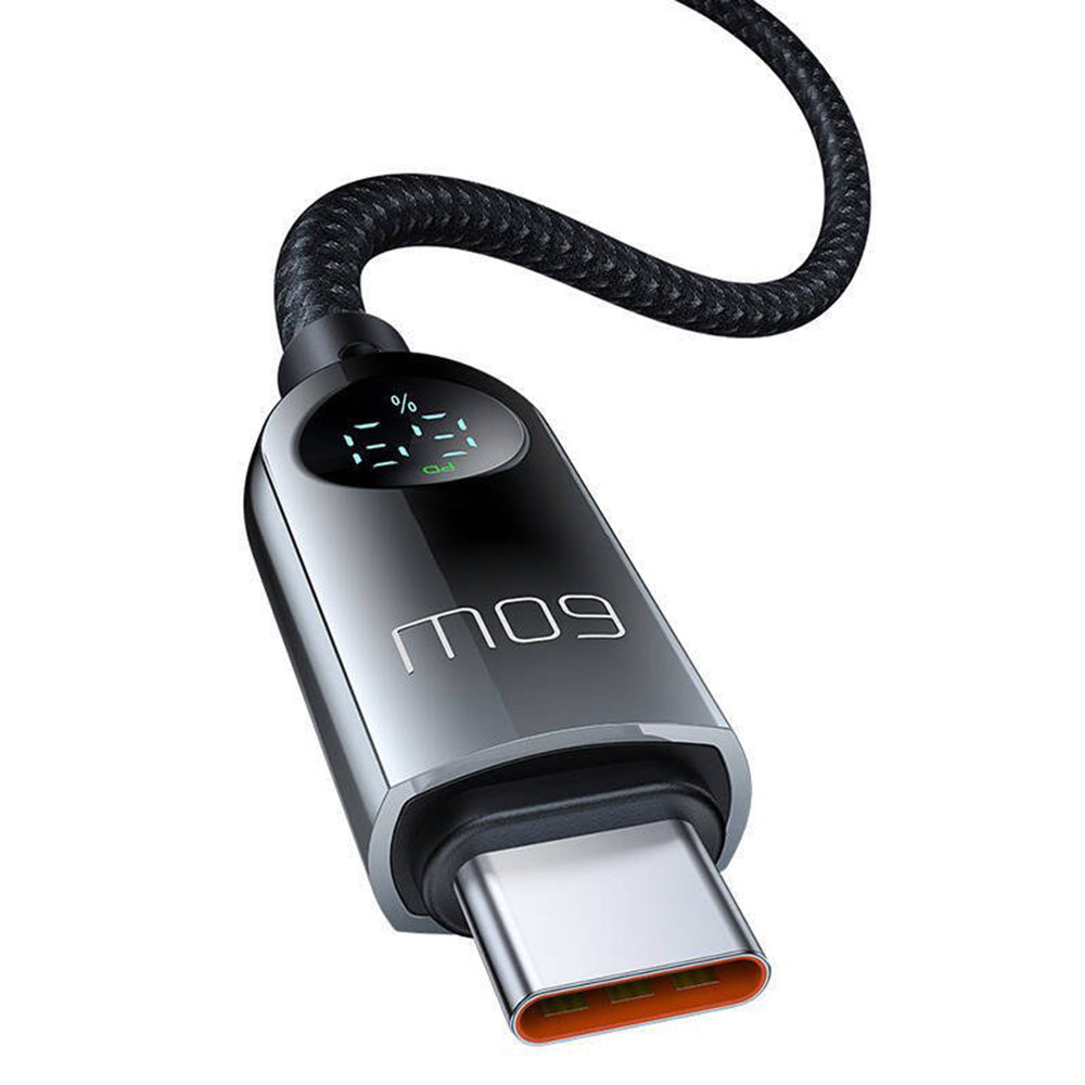 Καλώδιο Δεδομένων και Φόρτισης USB-C - USB-C McDodo CA-4780 Display, 60W, 1.2m, Μαύρο