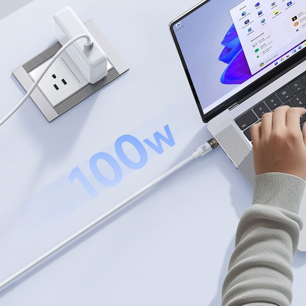 Καλώδιο Δεδομένων και Φόρτισης USB-C - USB-C McDodo CA-5582, 100W, 1.2m, Λευκό