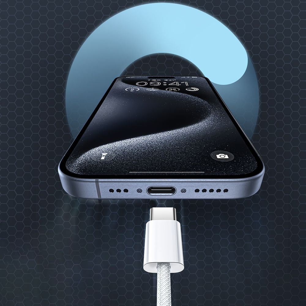 USB-C Data and Charging Cable - USB-C McDodo CA-5690, 60W, 1m, White